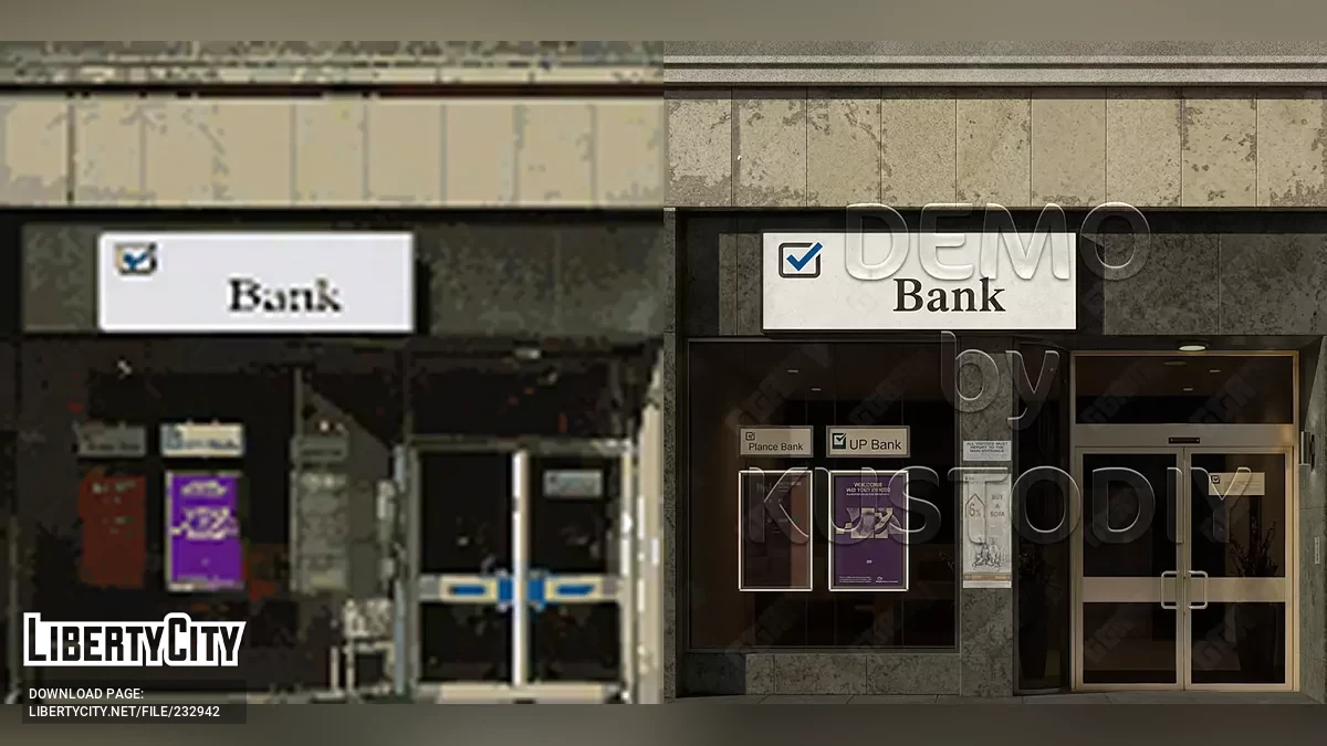 Двери в банке (в Паломино-Крик) / GTA San Andreas