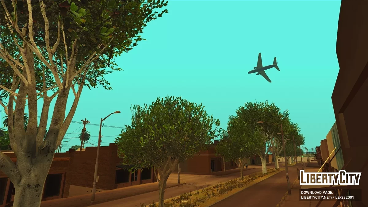 Улучшенная и исправленная растительность для INSANITY / GTA San Andreas