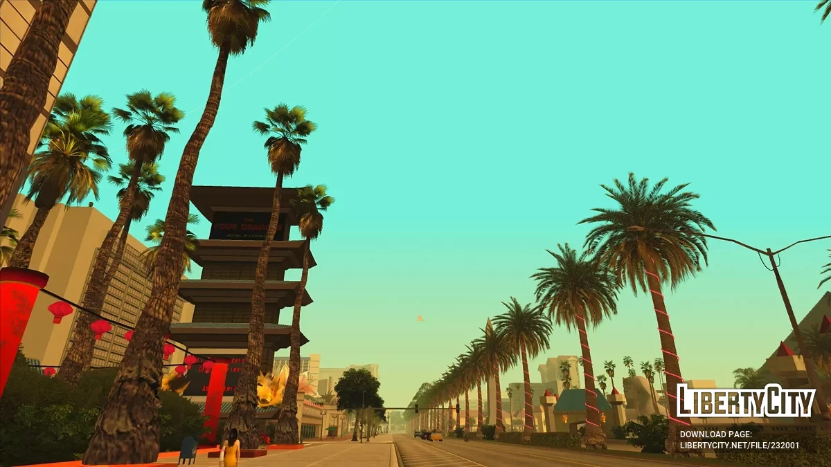 Улучшенная и исправленная растительность для INSANITY / GTA San Andreas