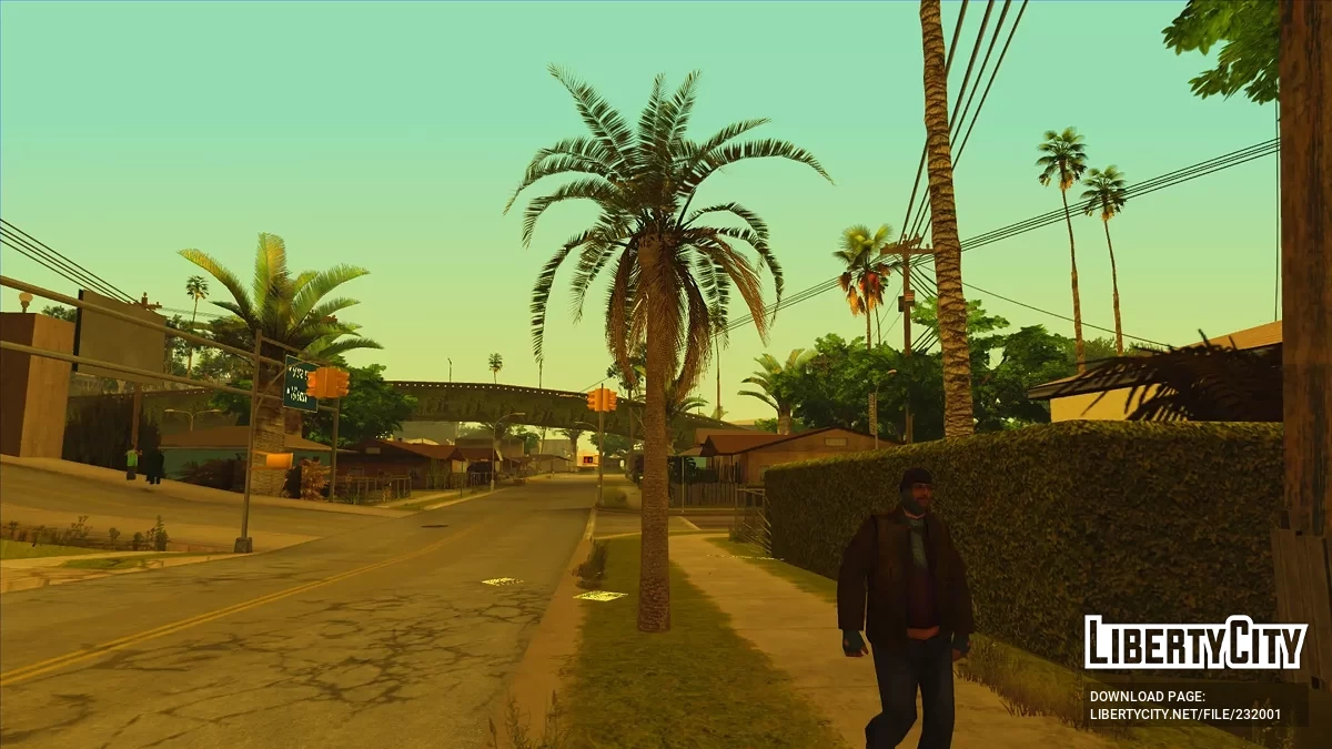 Улучшенная и исправленная растительность для INSANITY / GTA San Andreas