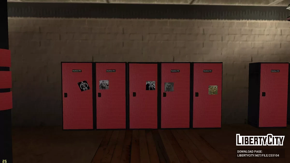 Обновленный спортзал в HQ / GTA San Andreas