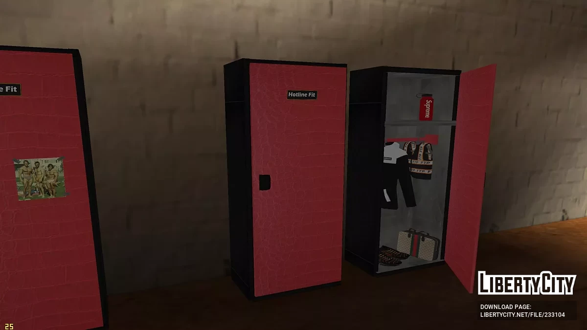 Обновленный спортзал в HQ / GTA San Andreas