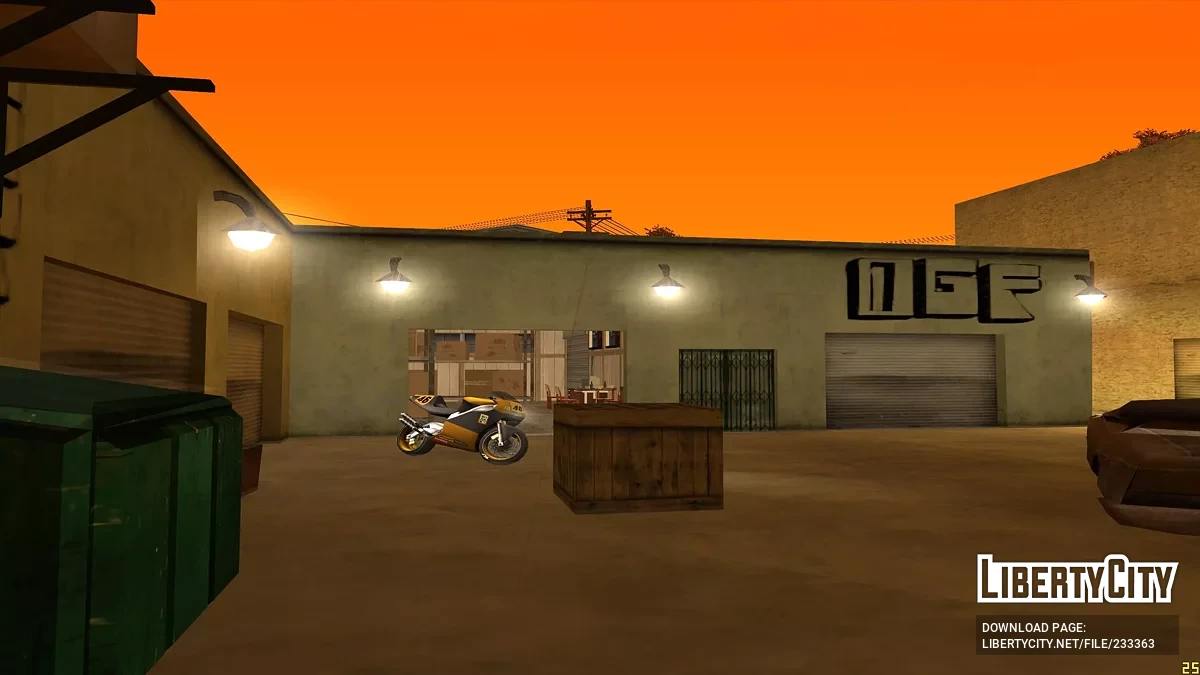 Открытый склад в Уиллоуфилде / GTA San Andreas