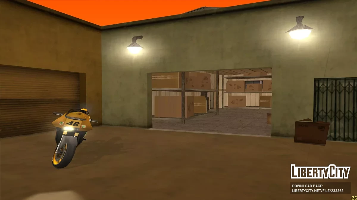 Открытый склад в Уиллоуфилде / GTA San Andreas