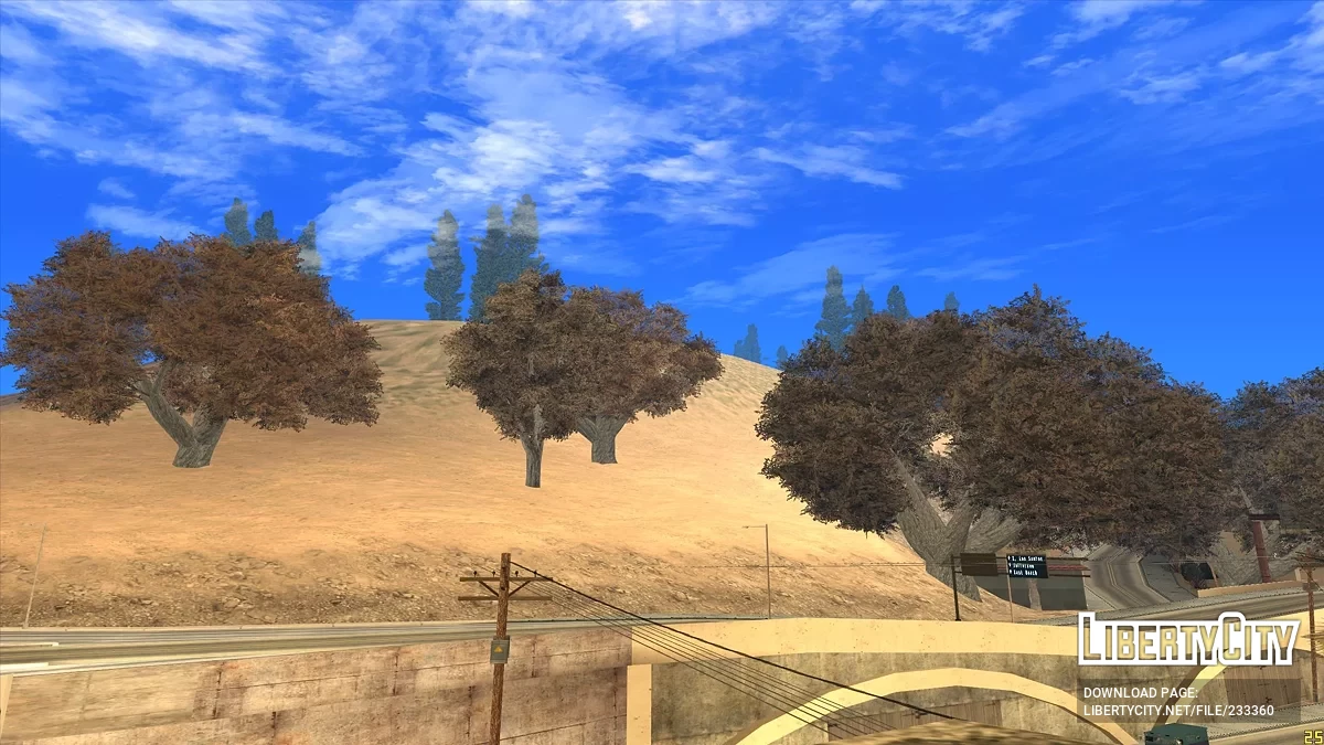 Расширение пустыни в Лос Сантос / GTA San Andreas