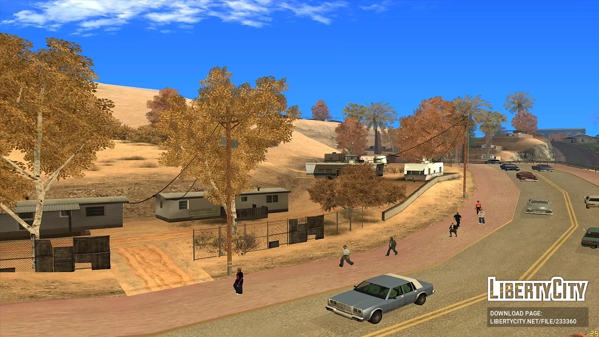 Расширение пустыни в Лос Сантос / GTA San Andreas