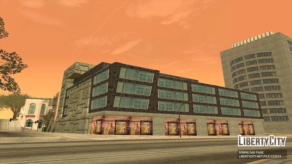 HD-текстуры офисного здания и магазина на Родео / GTA San Andreas
