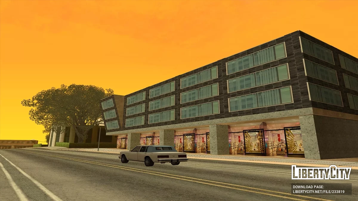 HD-текстуры офисного здания и магазина на Родео / GTA San Andreas