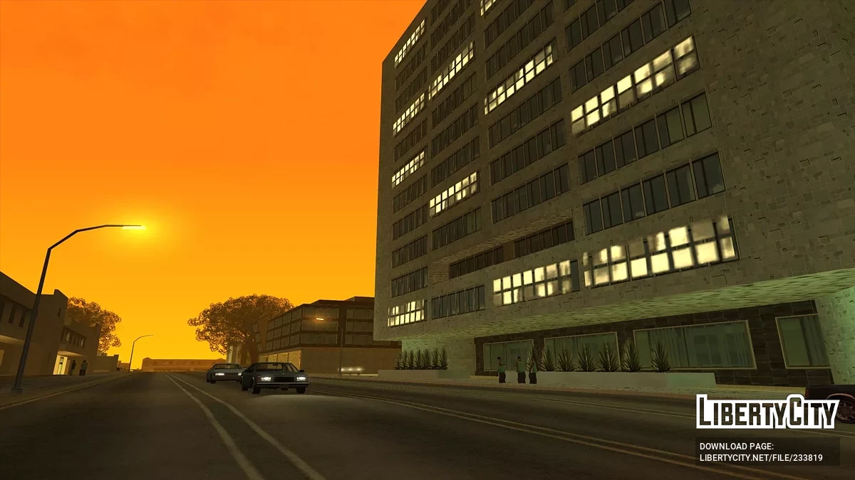 HD-текстуры офисного здания и магазина на Родео / GTA San Andreas
