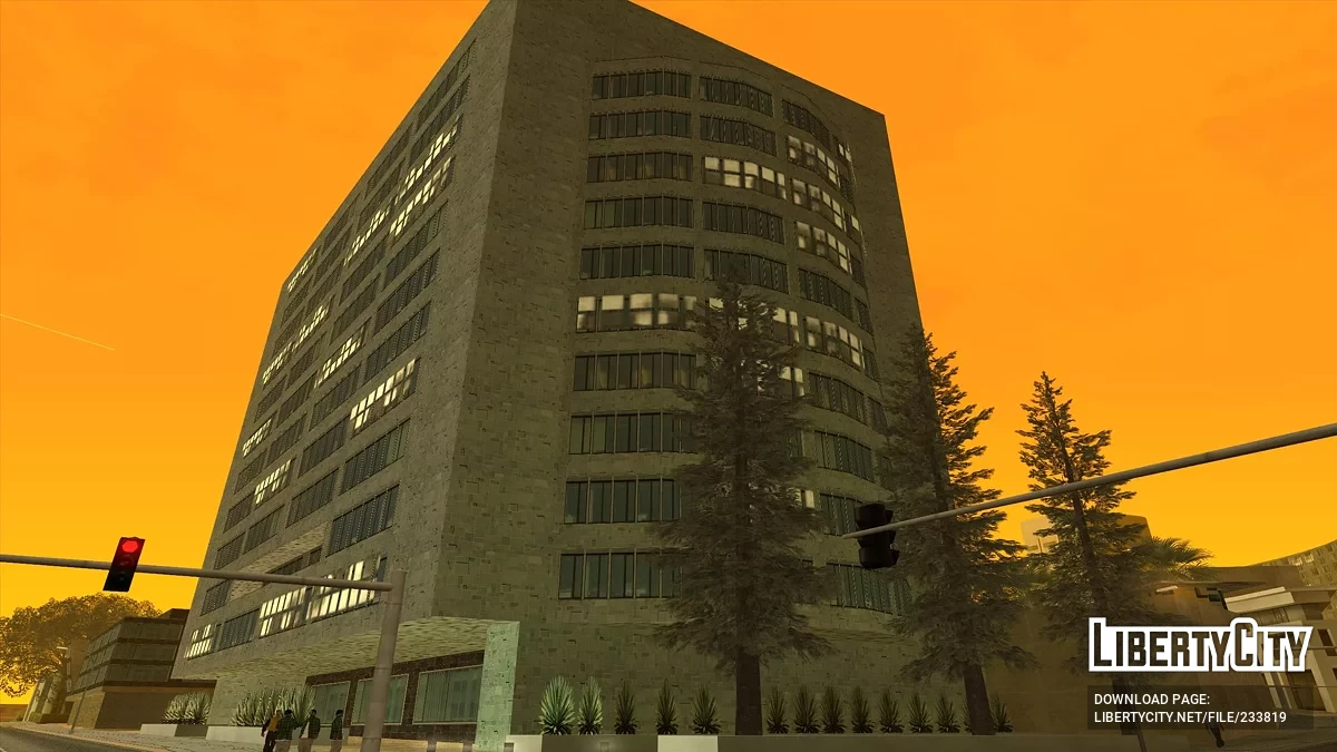 HD-текстуры офисного здания и магазина на Родео / GTA San Andreas