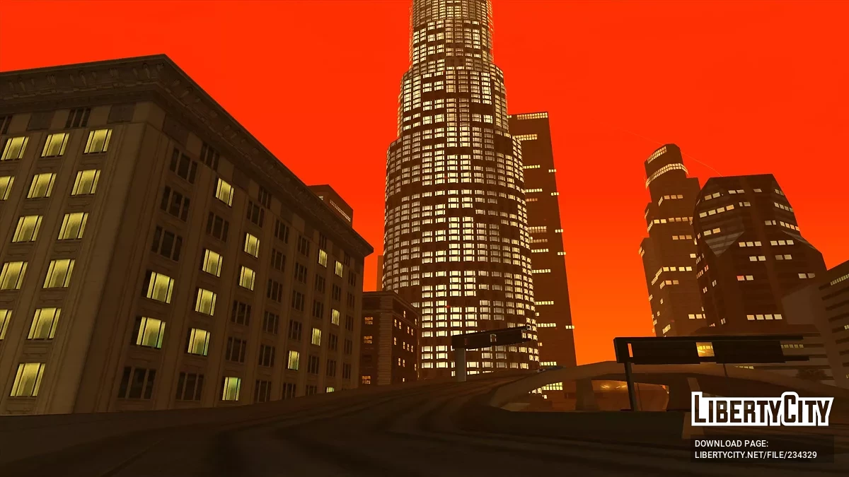 Больше светящихся окон / GTA San Andreas