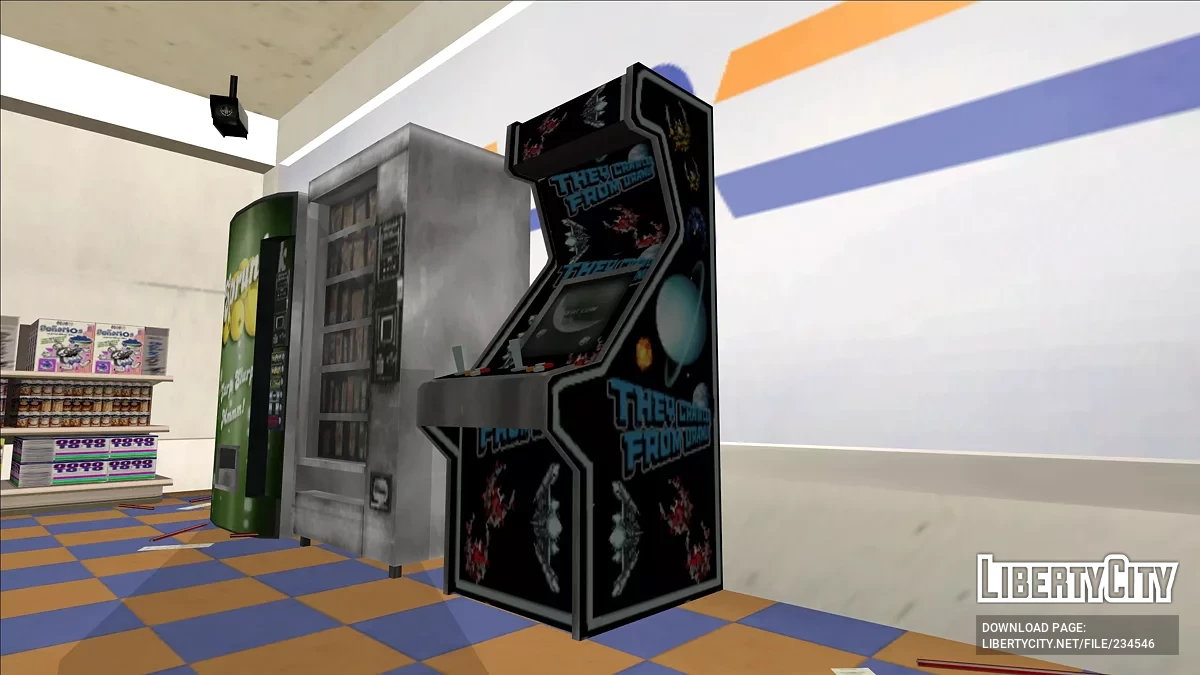 Фикс игрового автомата They Crawled From Uranus (в 24/7) / GTA San Andreas