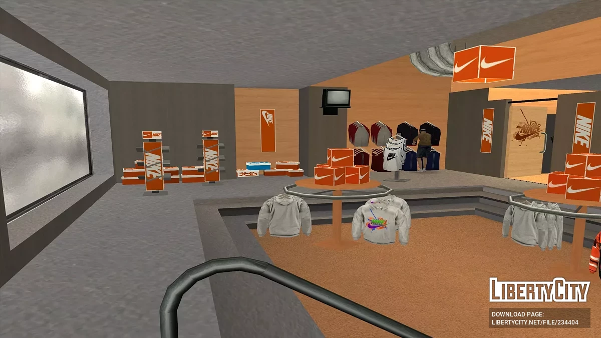 Магазин NIKE / GTA San Andreas