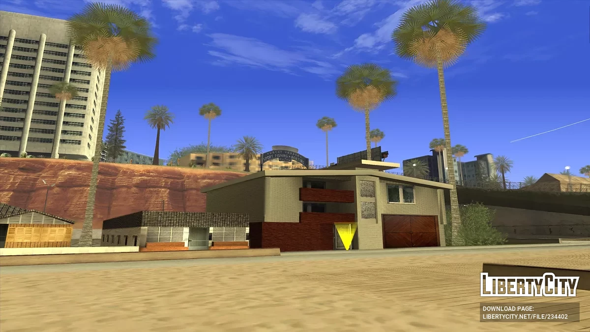 Обновленный дом на пляже / GTA San Andreas