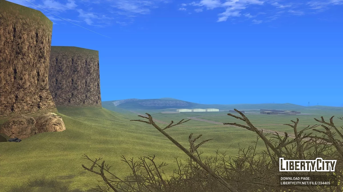 Зеленая пустыня HD / GTA San Andreas