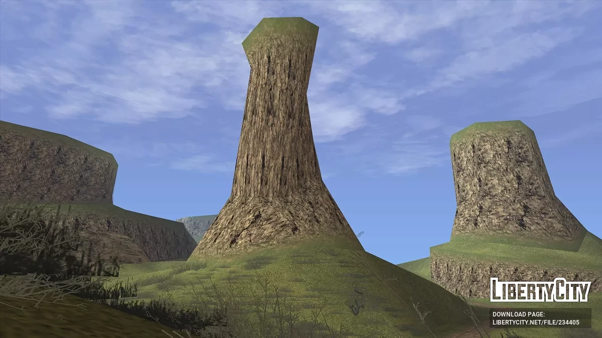 Зеленая пустыня HD / GTA San Andreas