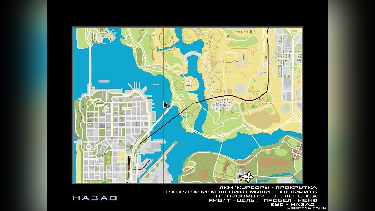GTA 5 Atlas map in GTA SA для GTA San Andreas - Картинка #2