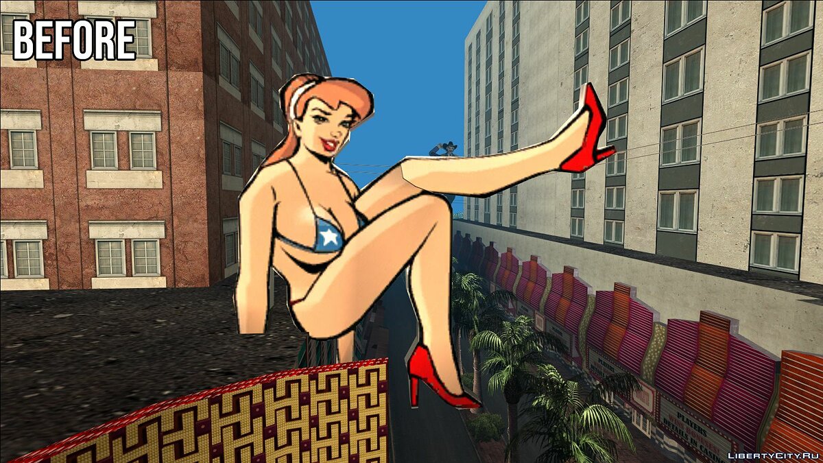 HD Candy Suxxx and Mexican Cowgirl HD for GTA San Andreas - Картинка #4