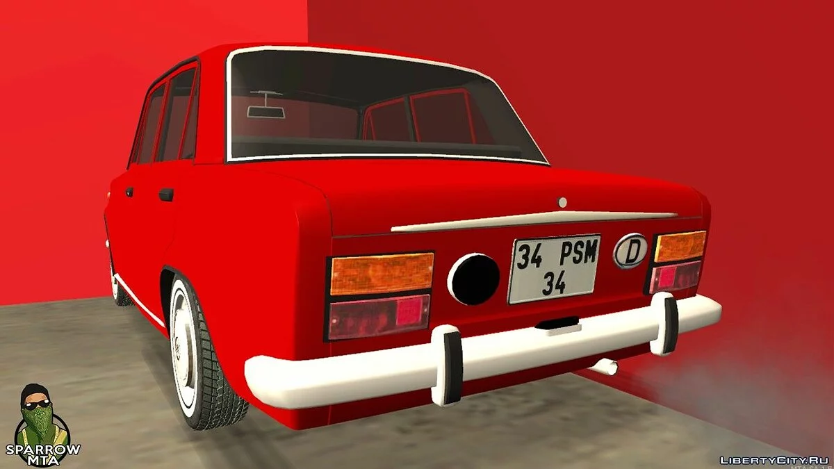 Tofaş Murat 124 арабская машина / GTA San Andreas