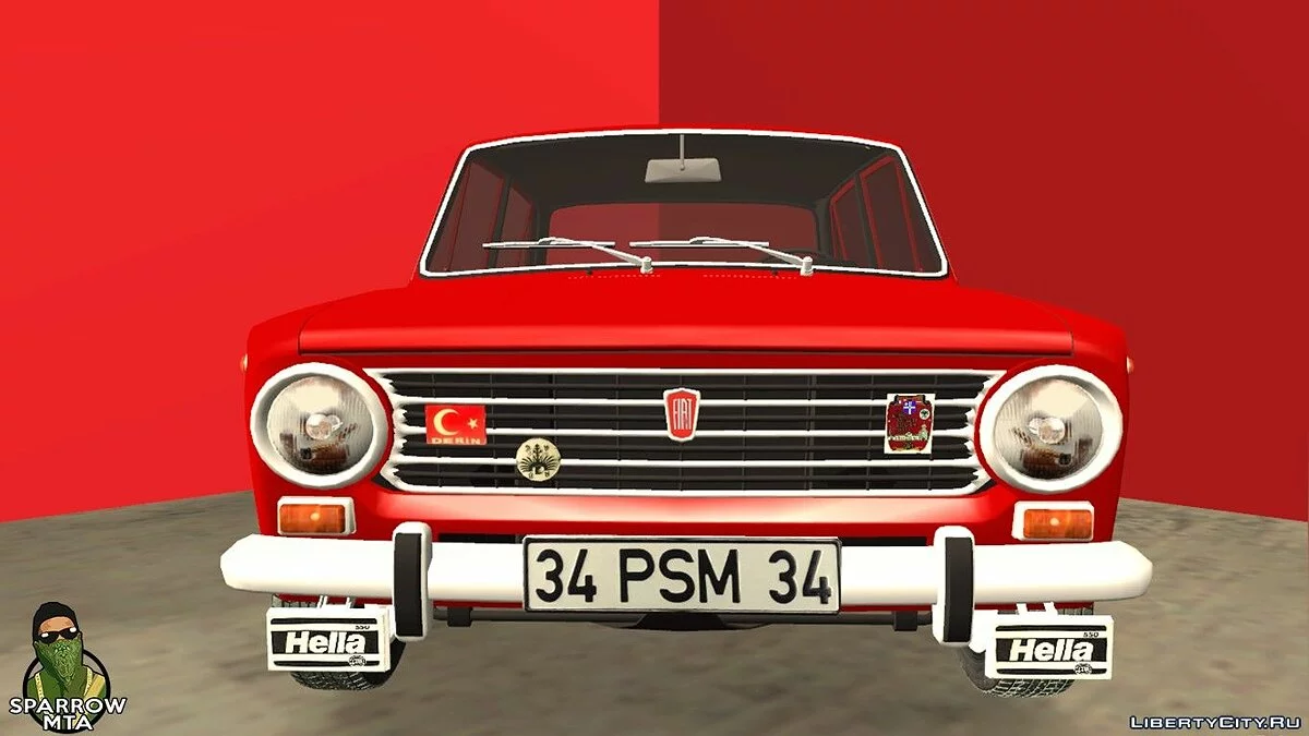 Tofaş Murat 124 арабская машина / GTA San Andreas