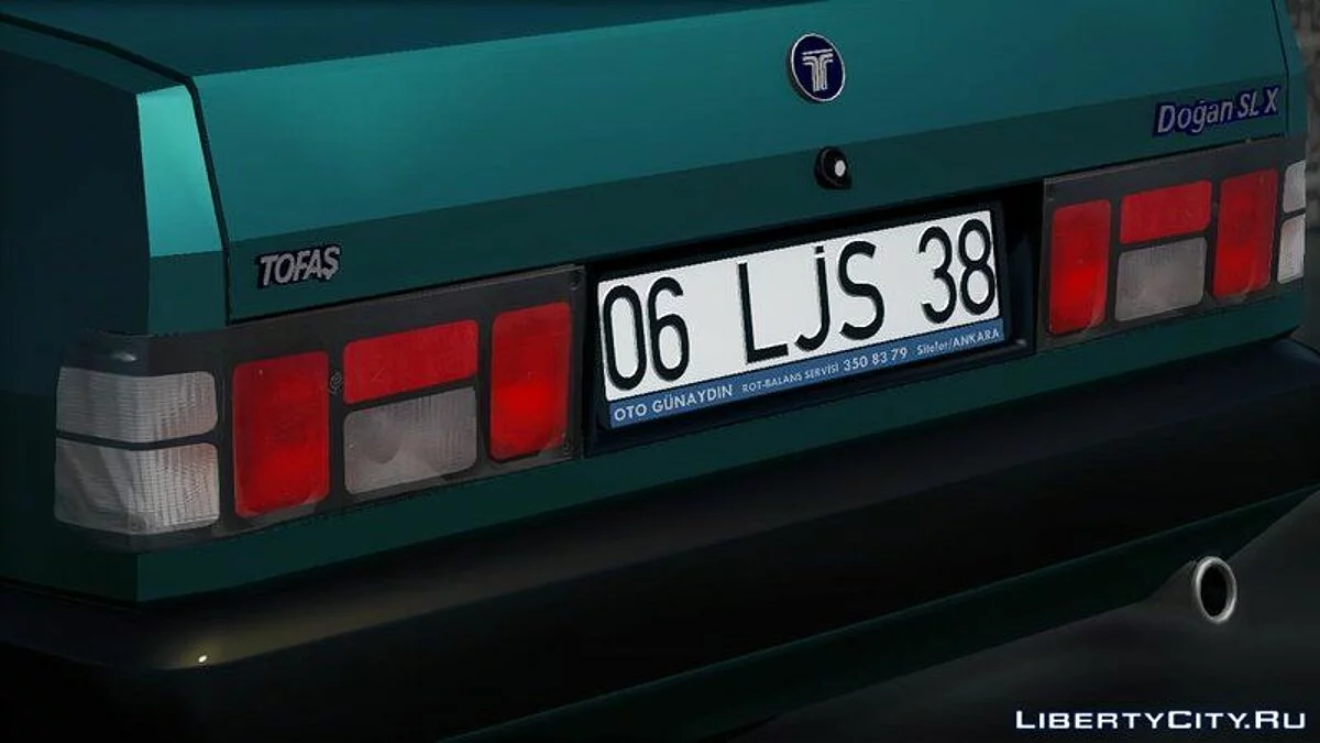 Tofaş Doğan SLX 1993-1996 / GTA San Andreas