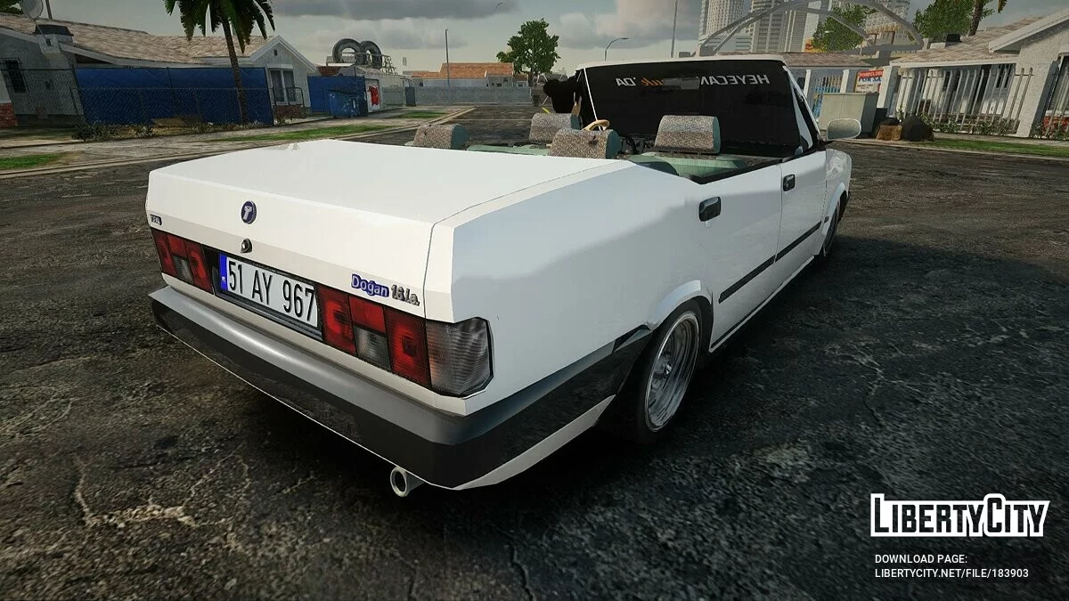 Tofaş Dogan Cabrio / GTA San Andreas