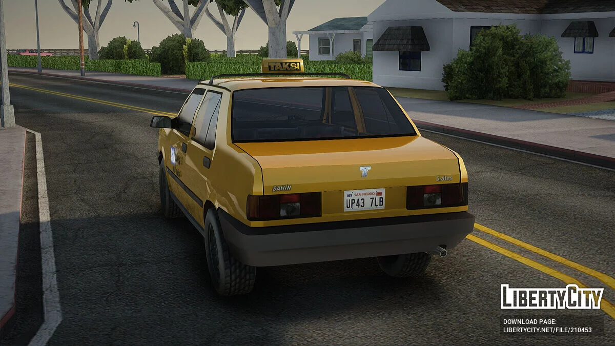 Tofas Sahin Taksi SA Style / GTA San Andreas