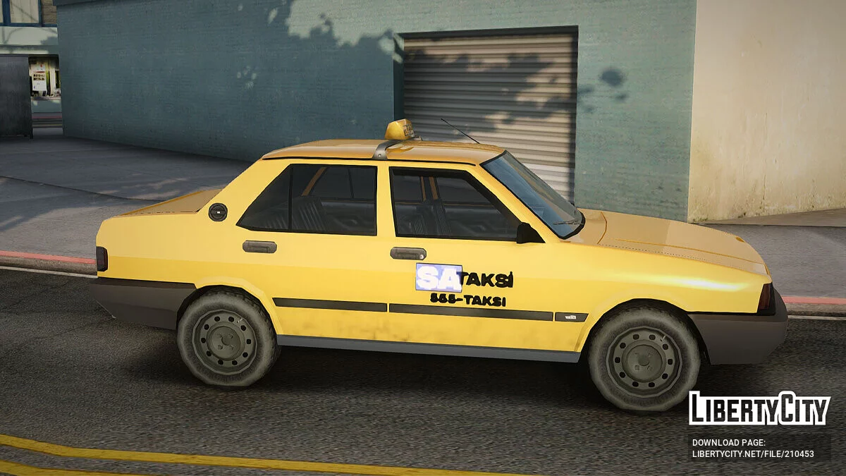 Tofas Sahin Taksi SA Style / GTA San Andreas
