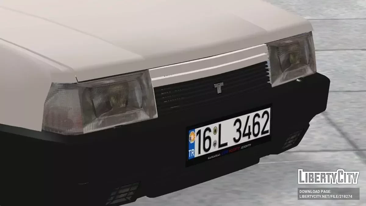 Tofaş Doğan L — 16 L 3462 / GTA San Andreas