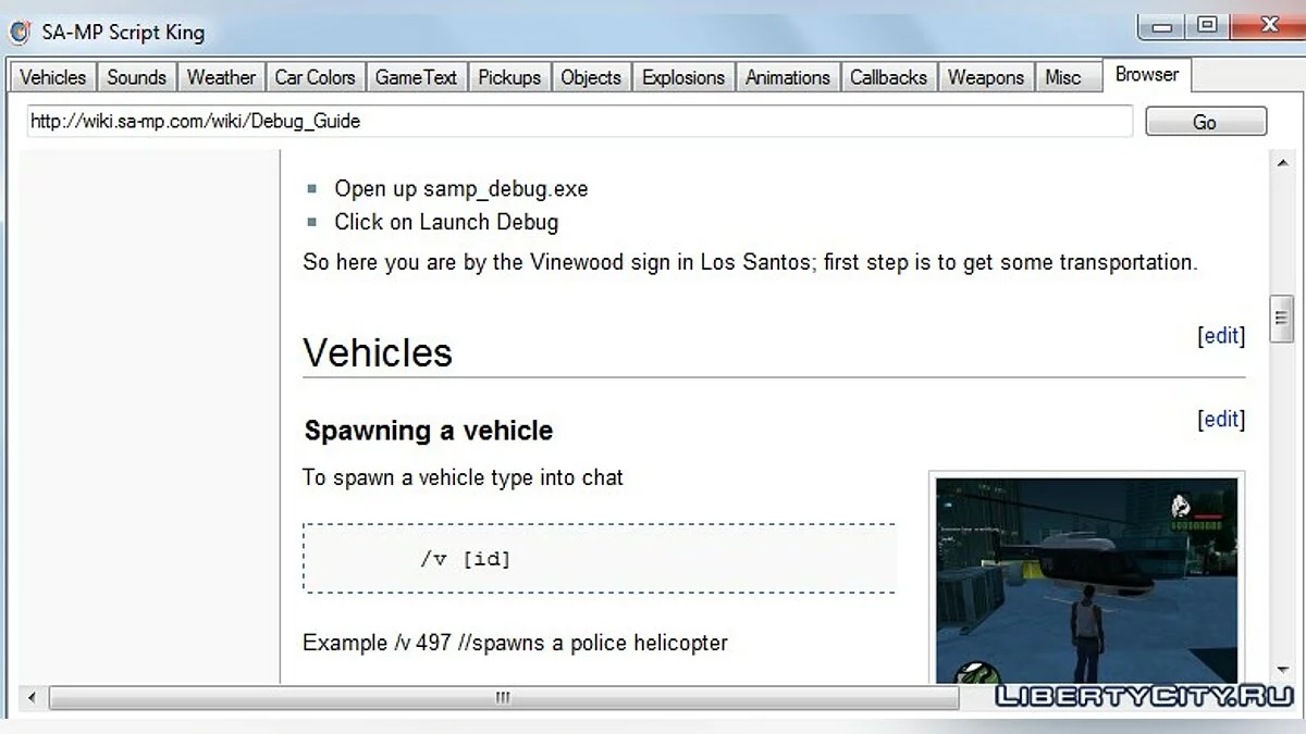 SA-MP Wiki King / GTA San Andreas