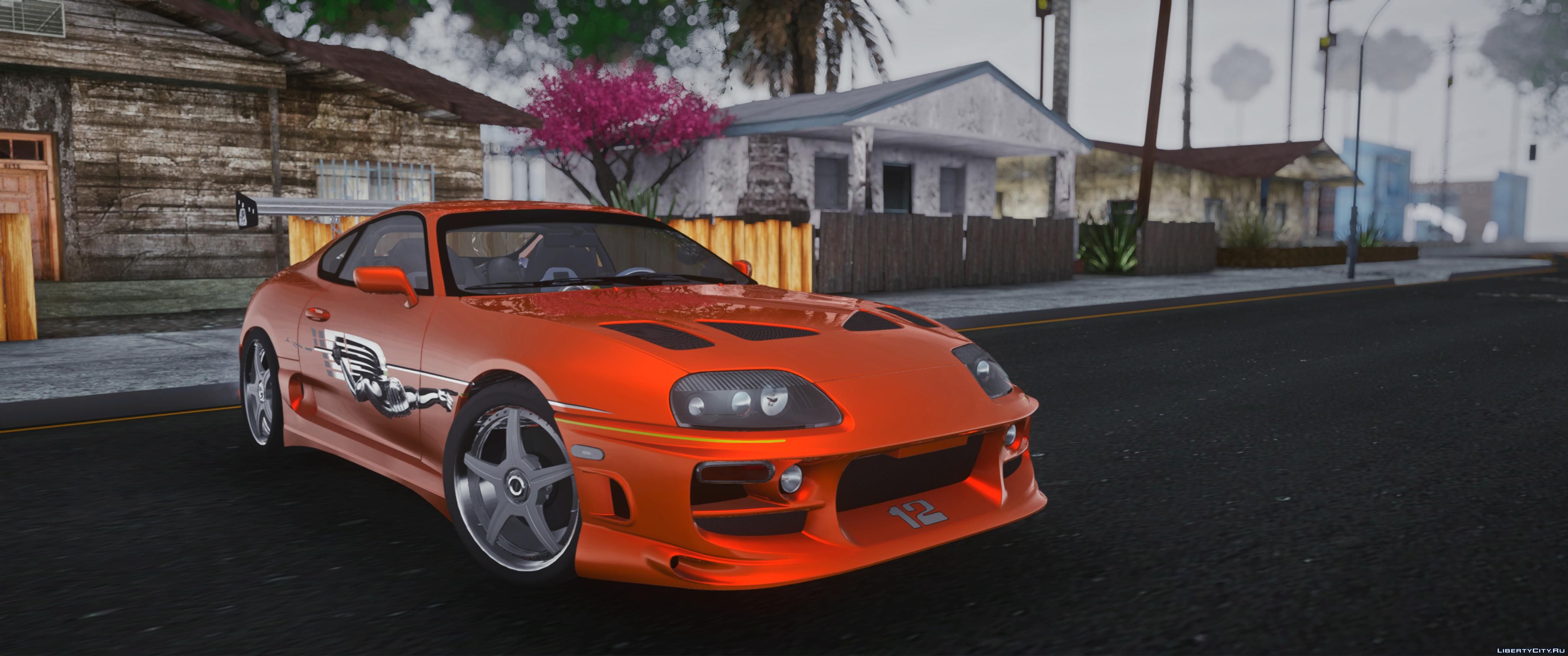 Toyota supra gta 5 форсаж фото 38