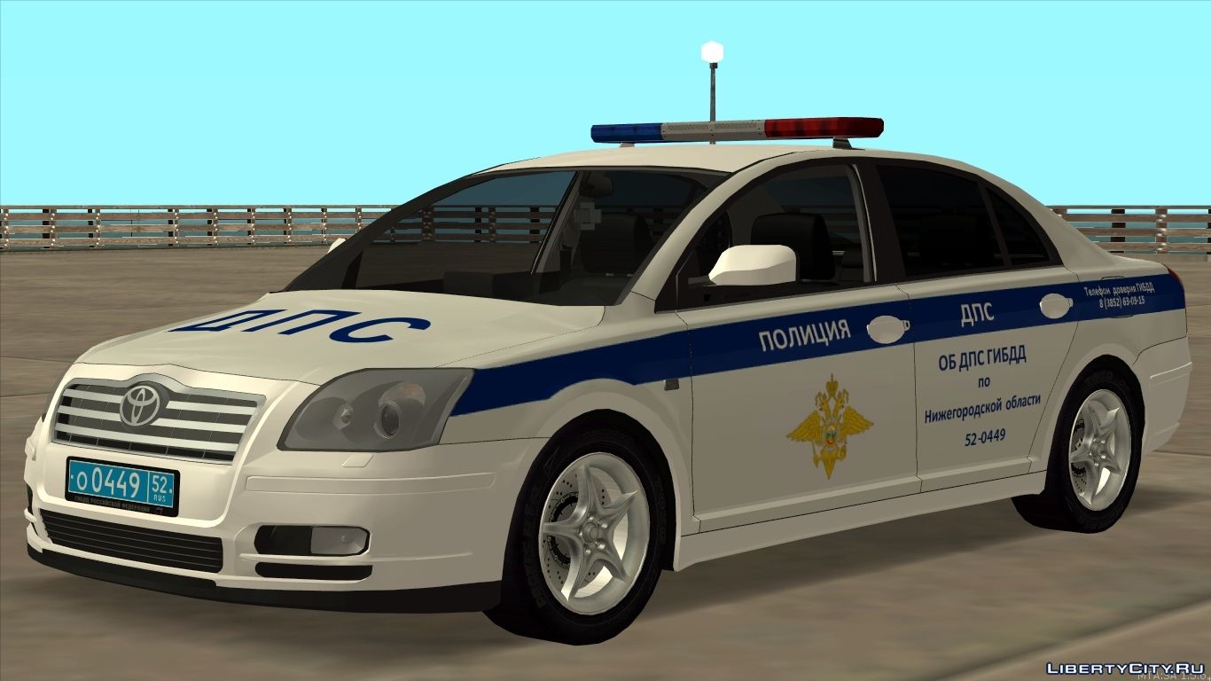 GTA sa ДПС машины