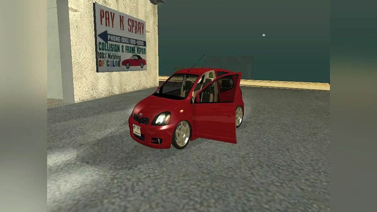 Toyota Vitz / GTA San Andreas