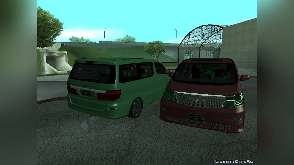 Toyota Alphard 2007 / GTA San Andreas