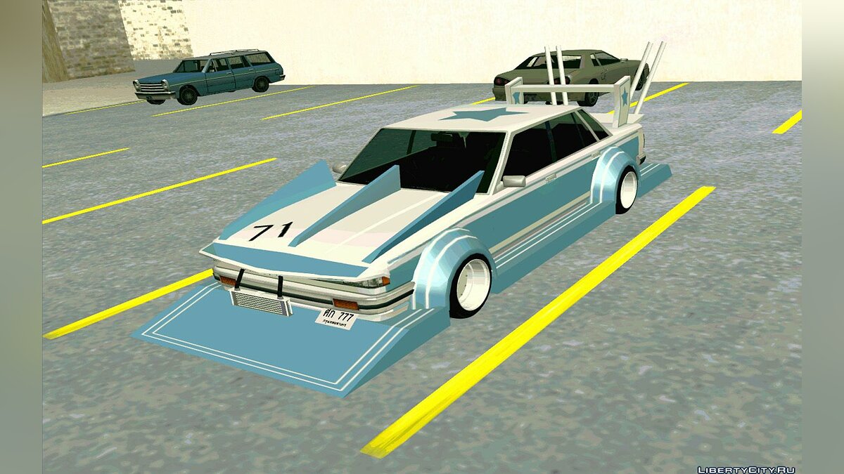 Скачать Toyota Cresta GX71 Bosozoku для GTA San Andreas