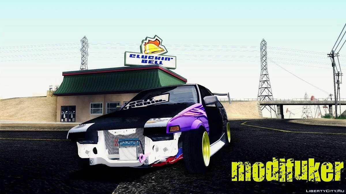 Toyota Corolla AE86 street drift / GTA San Andreas