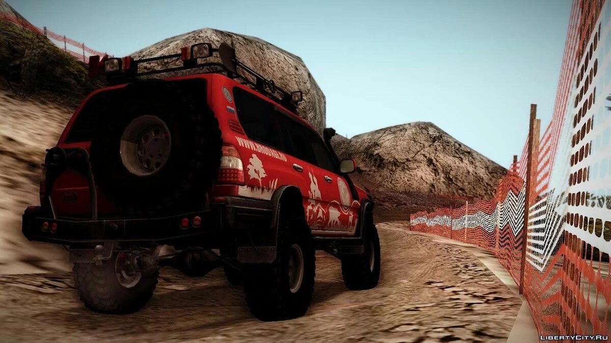 Toyota Land Cruiser 100 Off-Road / GTA San Andreas
