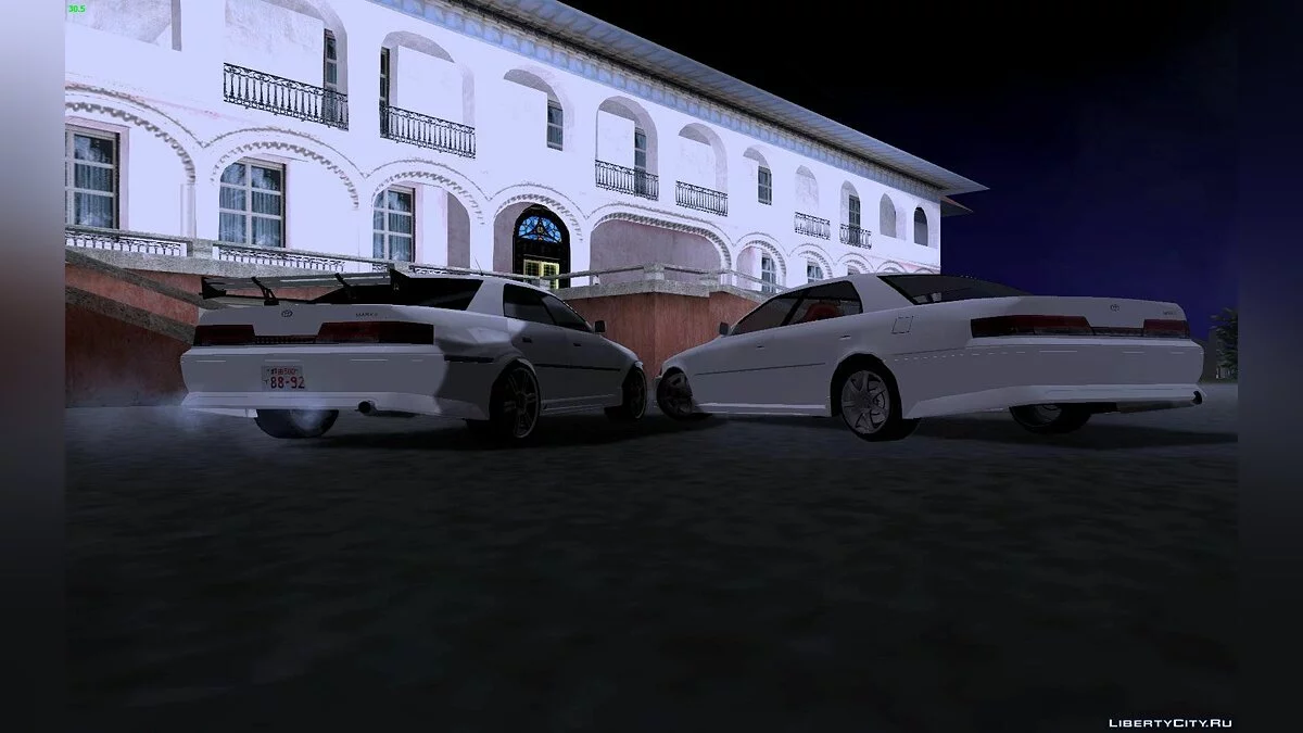 Toyota Mark2 JZX100 kazama auto / GTA San Andreas