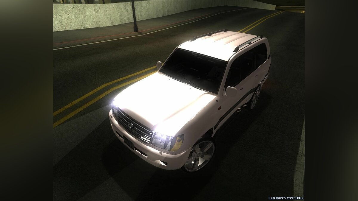 Скачать Toyota Land Cruiser 100 stock для GTA San Andreas