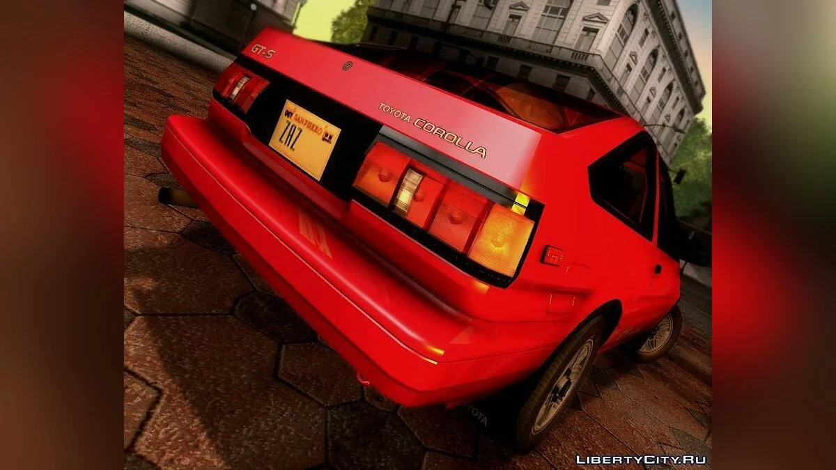 1985 Toyota Corolla GT-S (AE86) / GTA San Andreas
