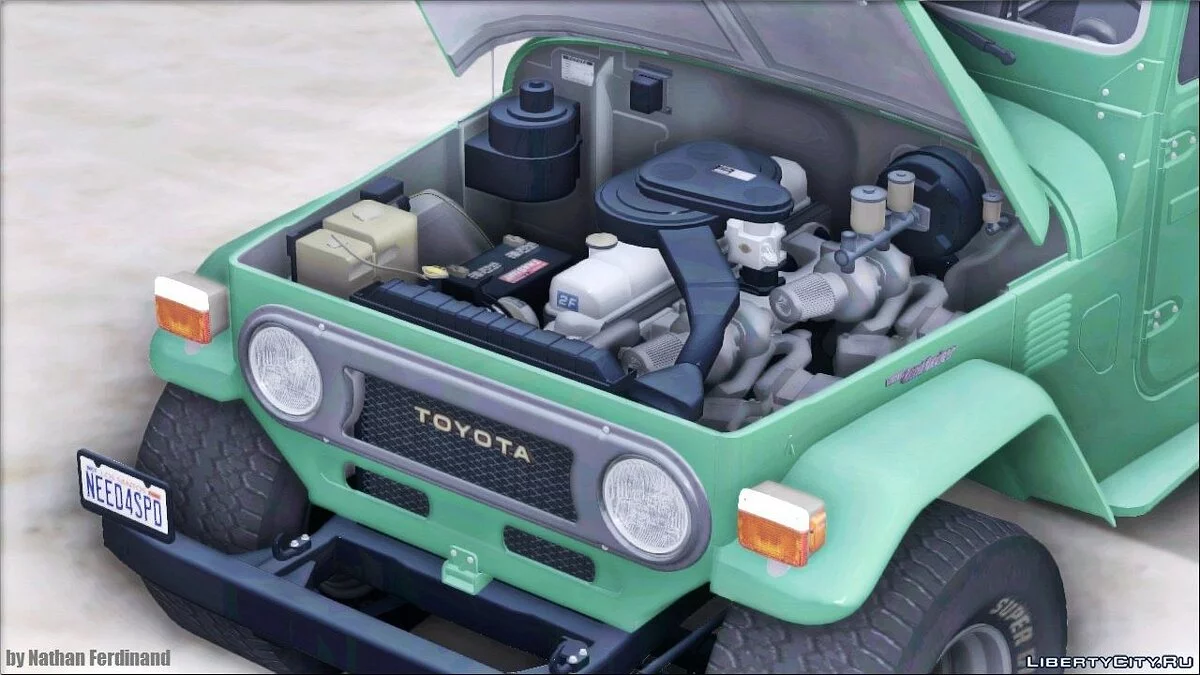 1978 Toyota Land Cruiser FJ40 / GTA San Andreas