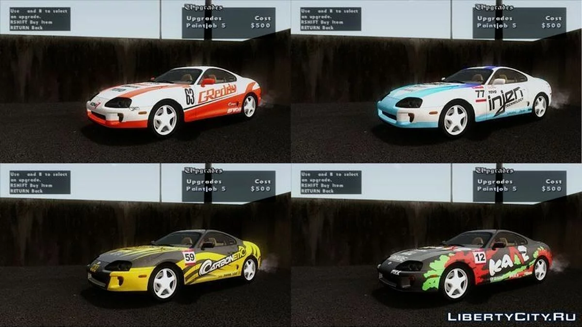 Toyota Supra US-Spec (JZA80) 1993 / GTA San Andreas