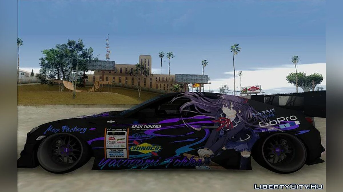 Toyota GT86 Yatogami Tohka Itasha / GTA San Andreas