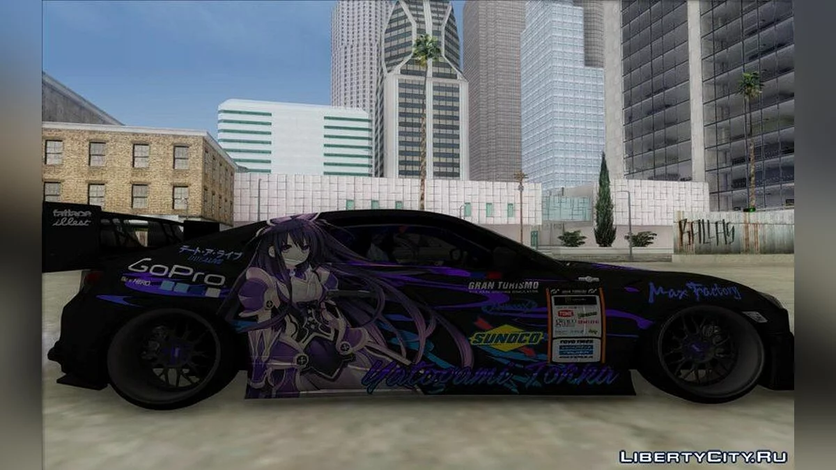 Toyota GT86 Yatogami Tohka Itasha / GTA San Andreas