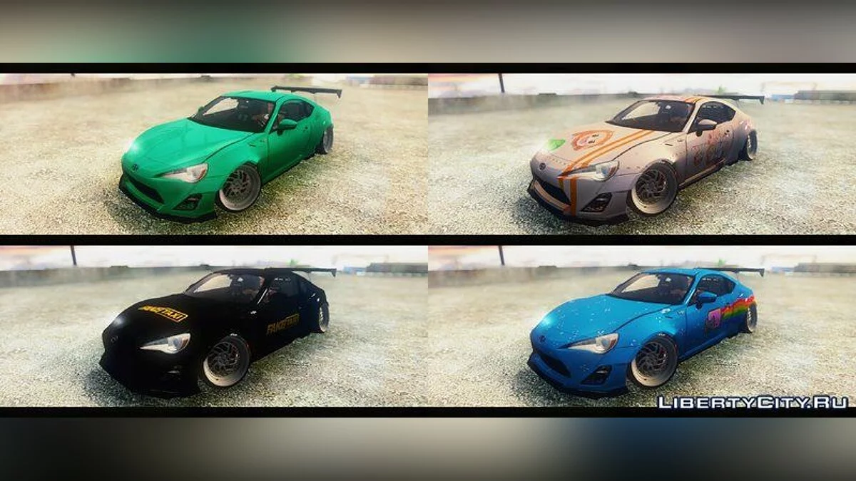2013 Scion FR-S RocketBunny / GTA San Andreas