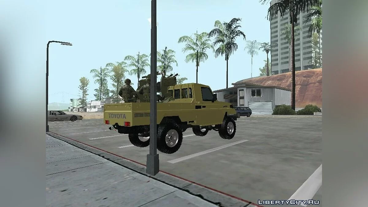 Toyota Land Cruiser Army / GTA San Andreas