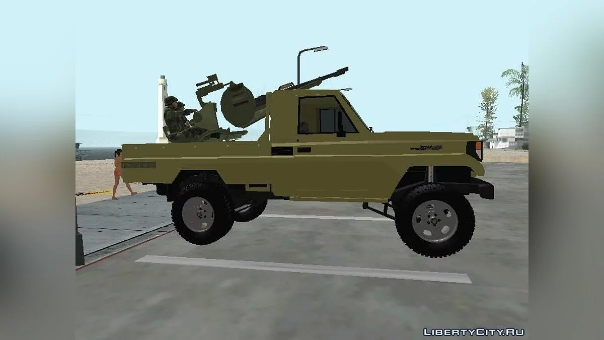 Toyota Land Cruiser Army / GTA San Andreas