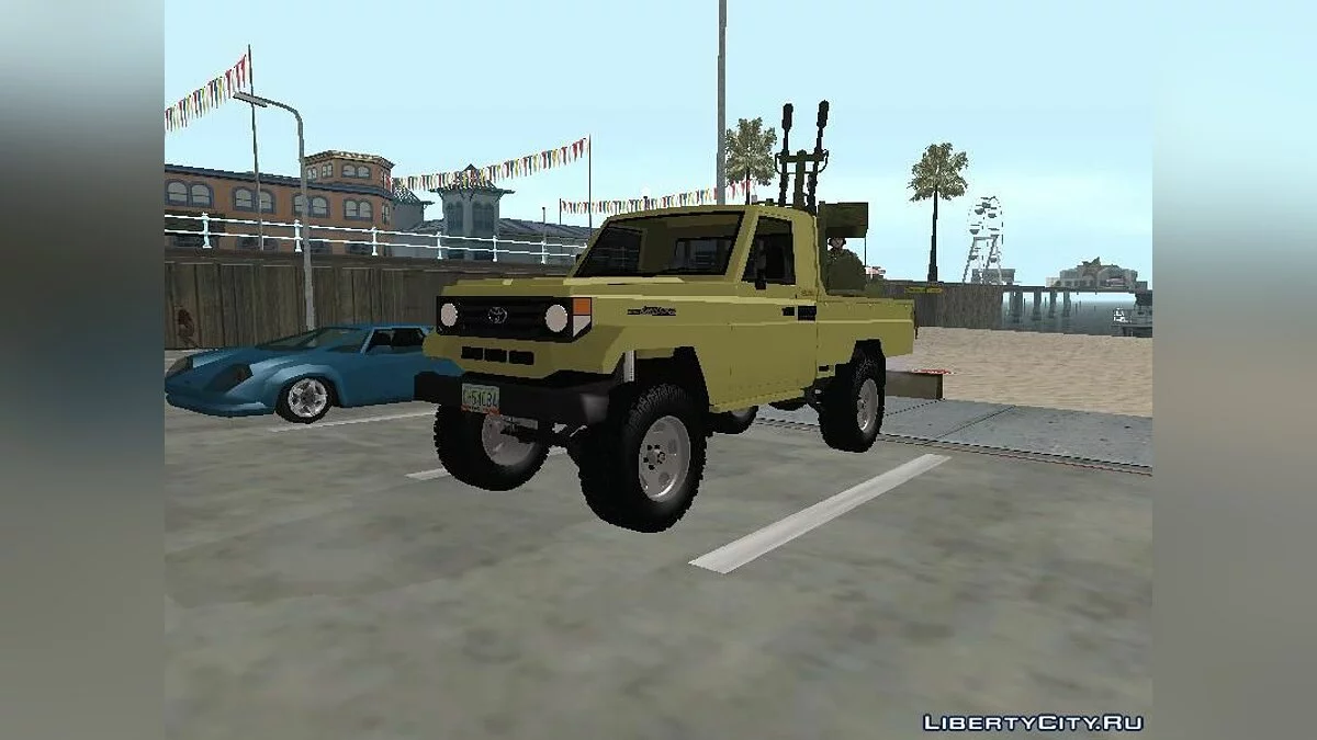 Toyota Land Cruiser Army / GTA San Andreas