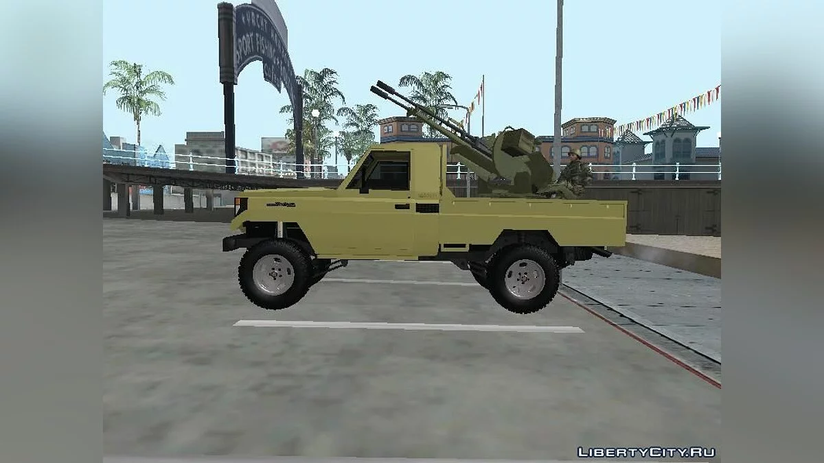 Toyota Land Cruiser Army / GTA San Andreas