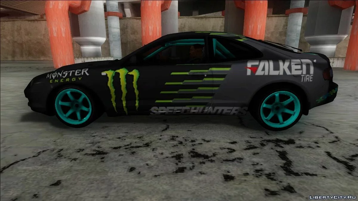 Toyota Celica GT Drift Monster Energy Falken / GTA San Andreas
